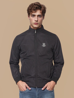 TrendsTalk Full Sleeve Solid, Printed Men Jacket
