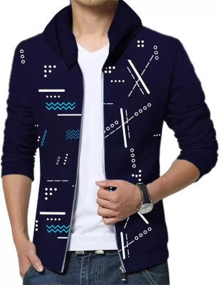 Azy Fabrics Full Sleeve Printed Men Jacket