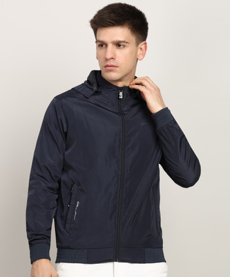 Ellipse Full Sleeve Solid Men Jacket