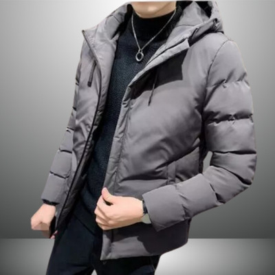 First leather Full Sleeve Solid Men Jacket