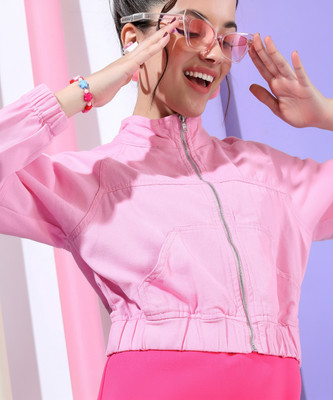 Tokyo Talkies Full Sleeve Solid Women Jacket