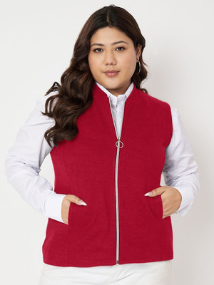 BRINNS Sleeveless Solid Women Jacket