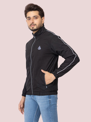 2nd Sky Full Sleeve Solid Men Jacket