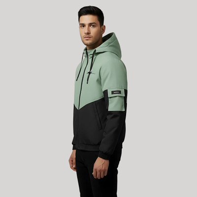 LEBOWSKI Full Sleeve Printed, Textured, Colorblock, Graphic Print Men Jacket