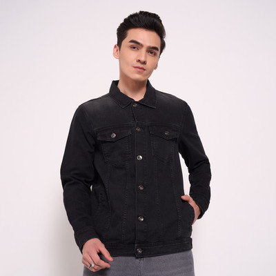 SF Jeans by Pantaloons Full Sleeve Printed Men Jacket