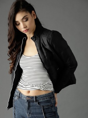 Roadster Full Sleeve Solid Women Jacket