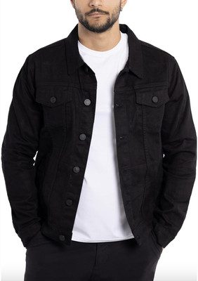 Masterly Weft Full Sleeve Self Design Men Denim Jacket
