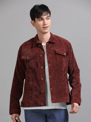 PLUTUS Full Sleeve Self Design Men Jacket