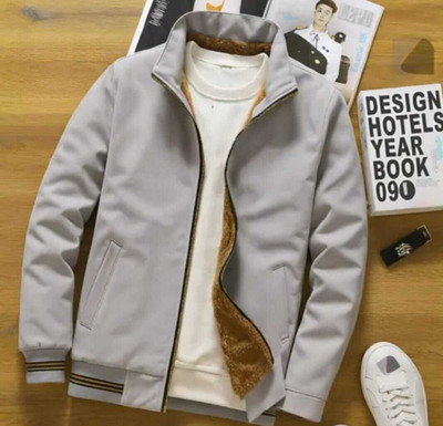 BUGRASI TRADERS Full Sleeve Solid Men Jacket