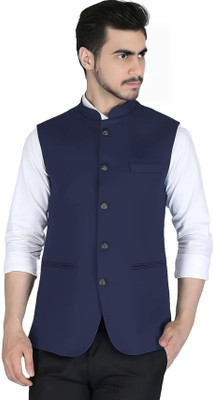 KOAT MAN Sleeveless Solid Men Jacket