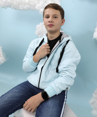 instafab Full Sleeve Colorblock Boys Jacket