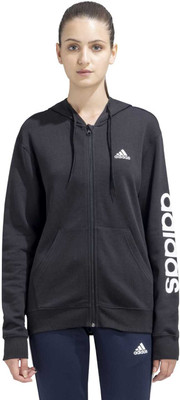 ADIDAS Full Sleeve Striped Women Jacket