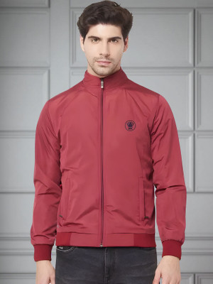 BRIGHTKRAFTS Full Sleeve Solid, Printed Men Jacket