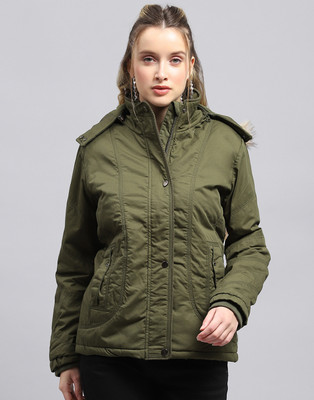 MONTE CARLO Full Sleeve Solid Women Jacket