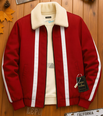 Jammy & Kammo Full Sleeve Striped Men Jacket