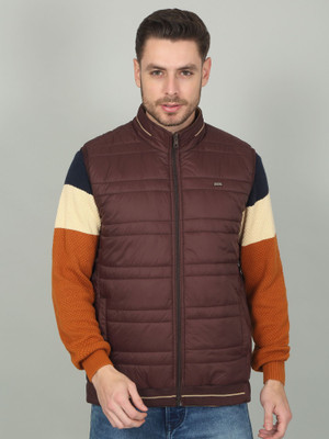 CANTABIL Sleeveless Solid Men Jacket