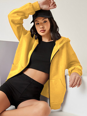 Kasendra Full Sleeve Solid Women Jacket