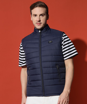 SEASER Sleeveless Printed Men Jacket