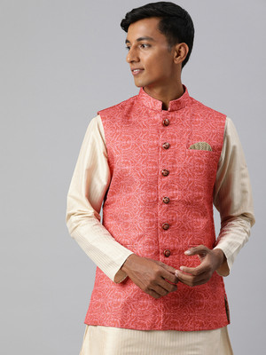 Manthan Sleeveless Printed Men Jacket