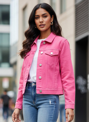 ROSEMELON Full Sleeve Solid Women Denim Jacket
