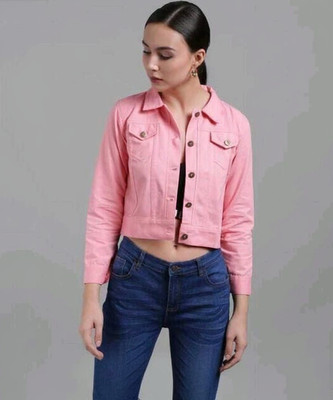 Zooni Collection Full Sleeve Solid Women Denim Jacket