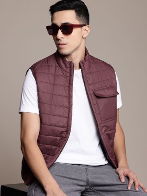 Roadster Sleeveless Solid Men Jacket