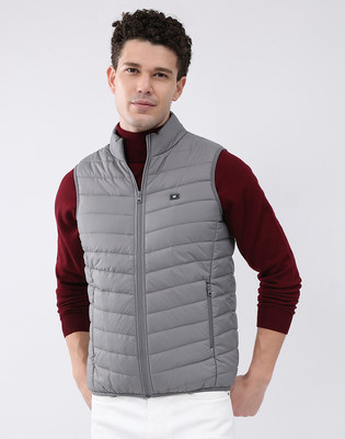 MONTE CARLO Sleeveless Solid Men Jacket