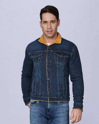 NUEVOSPORTA Full Sleeve Washed Men Denim Jacket