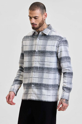 Snitch Full Sleeve Checkered Men Jacket