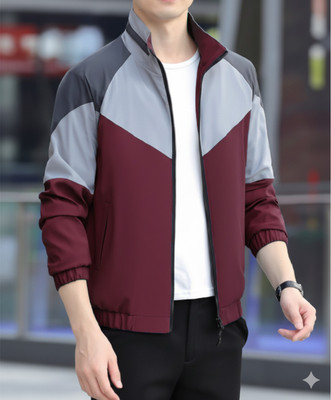 Wracky Full Sleeve Colorblock Men Jacket