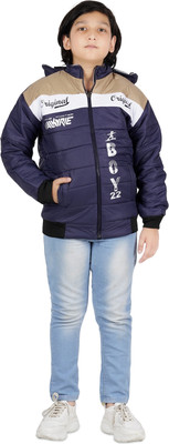IAC Full Sleeve Colorblock Boys Jacket