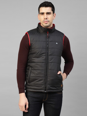 Allen Cooper Sleeveless Solid Men Jacket