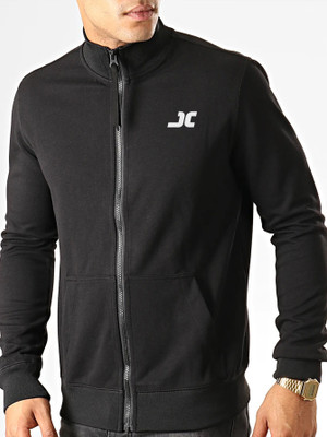 Jump Cuts Full Sleeve Solid Men Jacket
