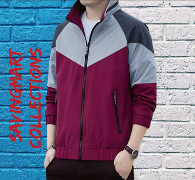 SAVINGMART COLLECTIONS Full Sleeve Colorblock Men Jacket