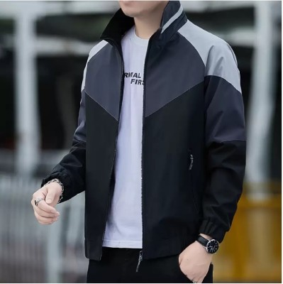 Suhoor Fashion Full Sleeve Colorblock Men Jacket