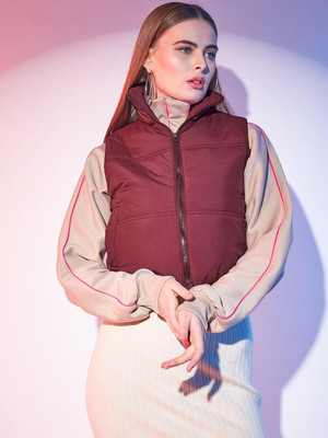 STREET9 Sleeveless Solid Women Jacket