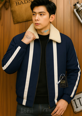 FUTSE PENO Full Sleeve Striped Men Jacket