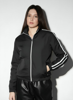 THECLASSICTOGS Full Sleeve Solid, Striped Women Jacket