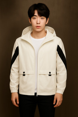 Azy Fabrics Full Sleeve Colorblock Men Jacket