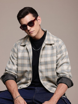 Roadster Full Sleeve Checkered Men Jacket