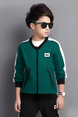 Shozuj Full Sleeve Colorblock Boys Jacket