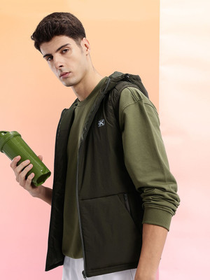 HRX by Hrithik Roshan Sleeveless Solid Men Jacket
