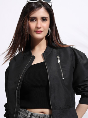 Tokyo Talkies Full Sleeve Solid Women Jacket