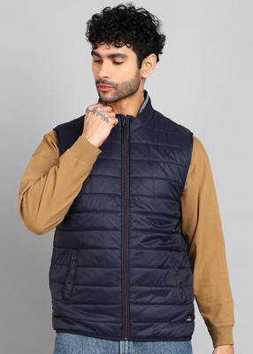 WROGN Sleeveless Solid Men Jacket