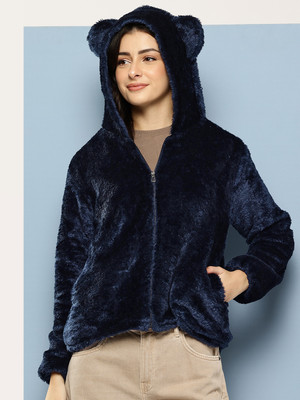 METRONAUT Full Sleeve Self Design Women Jacket