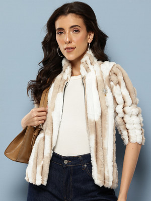 MUHURATAM Full Sleeve Solid Women Jacket