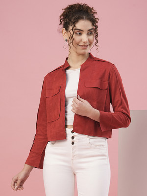 Globus 3/4th Sleeve Solid Women Jacket