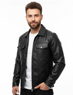 GZPhub Full Sleeve Solid Men Jacket