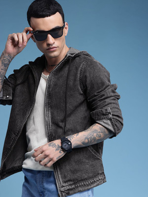 HERE&NOW Full Sleeve Solid Men Jacket