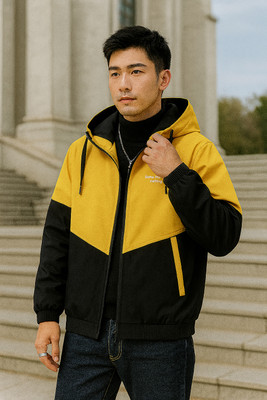 ZYRONA Full Sleeve Colorblock Men Jacket